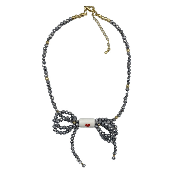 Collar de Pedreria y Balines Diseños Variados