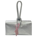 Cartera de Mano Plateado