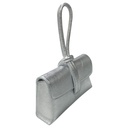 Cartera de Mano Plateado