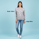 Sweater For Sel Gris y Rosado- M 