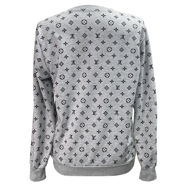 Sweater Gris y Negro- M