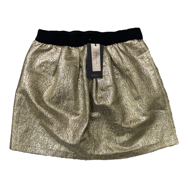 Falda Femme Dorada- L