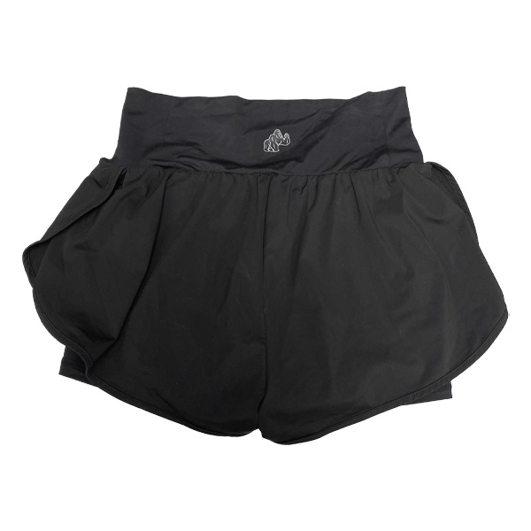 Falda Short Pawer Negro- XL