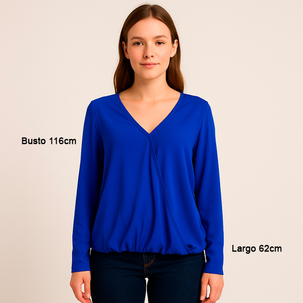Blusa Cooper&Ella Azul Rey- L