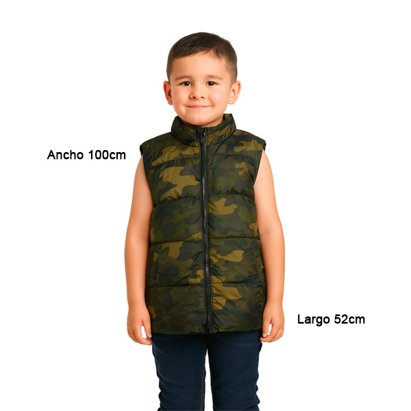 Chaleco Impermeable Old Navy Camuflaje- 8