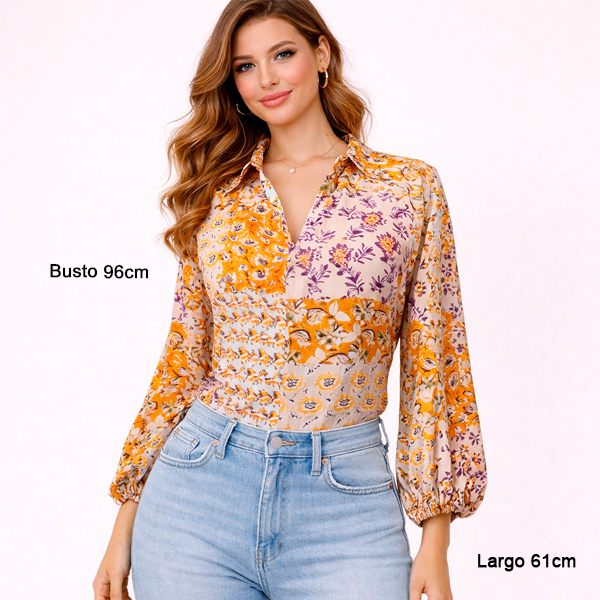 Body Ela Floral- S
