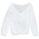 Blusa Zara Blanco- S