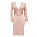 Vestido Studio F Nude- S
