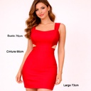 Vestido Studio F Rojo- S