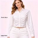 Camisa Ela Blanco- L