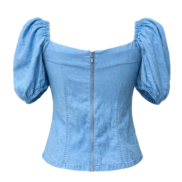 Blusa Studio F Azul Denim- S