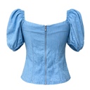 Blusa Studio F Azul Denim- S