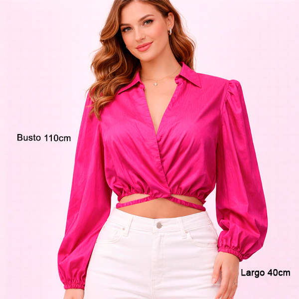 Camisa Studio F Fucsia- L