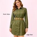 Camisero Studio F Verde Oliva- XS