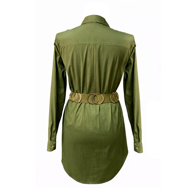 Camisero Studio F Verde Oliva- XS