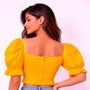 Crop Top Studio F Mostaza- S