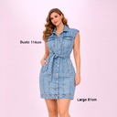 Vestido Studio F Jeans- S