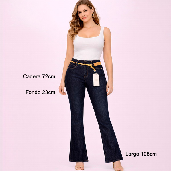 Jeans Studio F Negro- 24