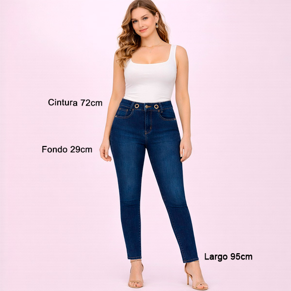 Jeans Ela Prelavado- 25