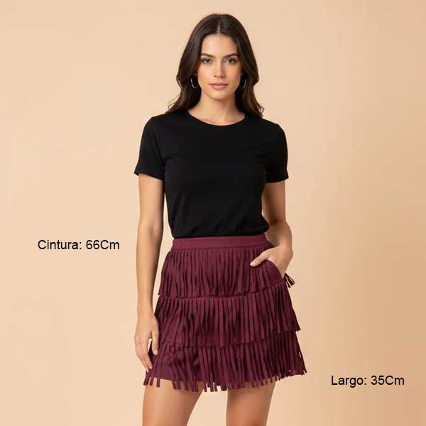 Short Miss Guided Vinotinto- S