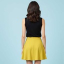 Falda Bershka Mostaza- S