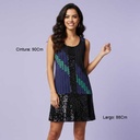 Vestido Custo Barcelona Estampado- M