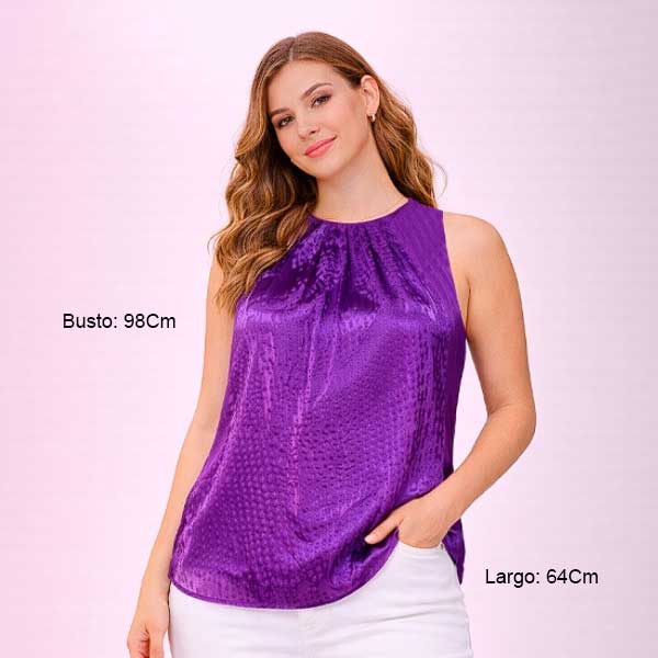 Blusa Calvin Klein Morado- S