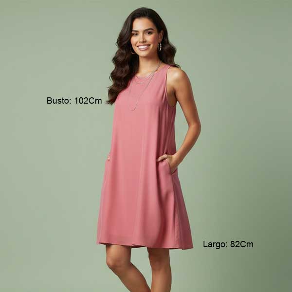 Vestido Armani Exchange Rosado- M