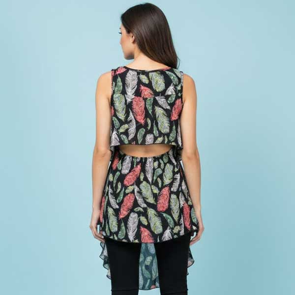 Blusa Famosa Estampado- M