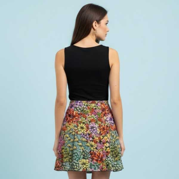 Falda Urban Estampado- S
