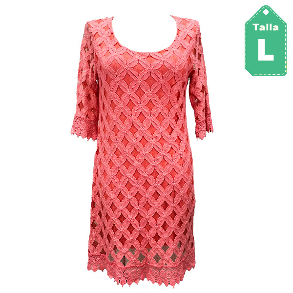 Vestido Micky Coral- L