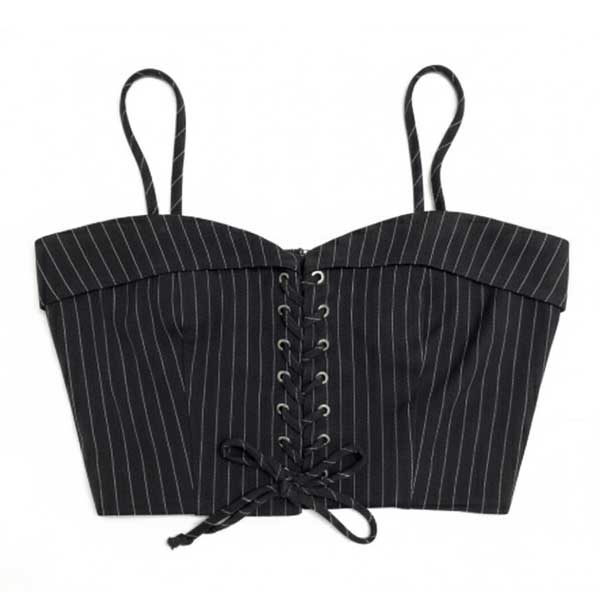 Crop Top Forever21 Lineas- S