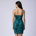 Vestido Forever21 Verde Esmeralda- M