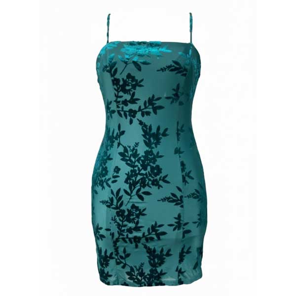 Vestido Forever21 Verde Esmeralda- M