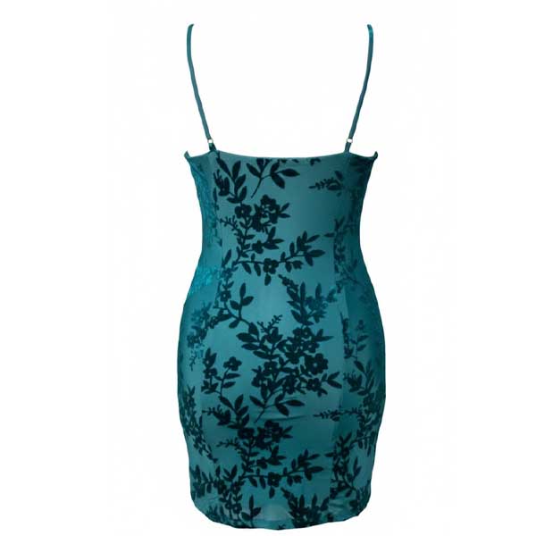 Vestido Forever21 Verde Esmeralda- M