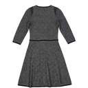 Vestido Ann Taylor Tejido Negro y Blanco- XXS