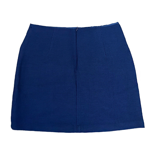 Falda Zara Azul Marino- S
