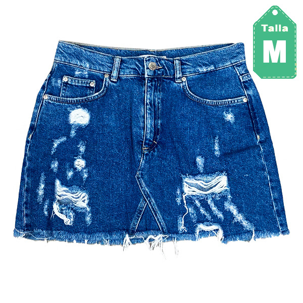 Falda Pull&Bear Jeans- M