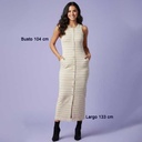 Vestido Shein Beige- S