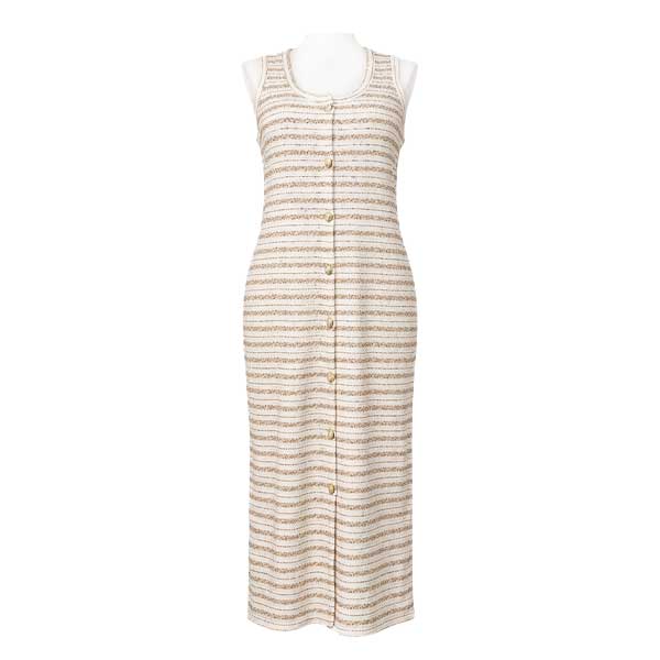 Vestido Shein Beige- S