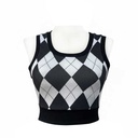 Blusa Shein Negro y Blanco- S