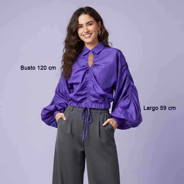 Blusa High Light Morado- L