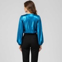 Body Magnolia Azul Electrico- S