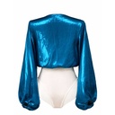 Body Magnolia Azul Electrico- S