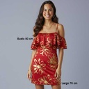 Vestido Jacaranda Rojo- S