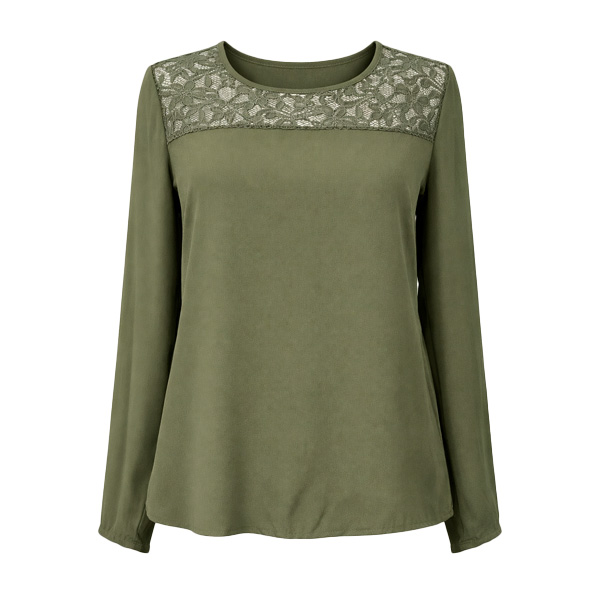 Blusa Kaii Verde Militar- S
