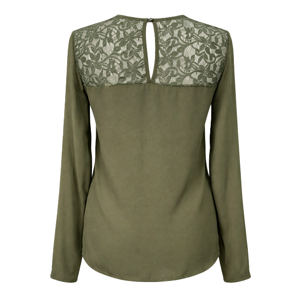 Blusa Kaii Verde Militar- S