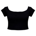 Crop Top Granada Negro- S