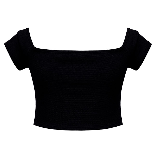 Crop Top Granada Negro- S