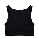 Crop Top Missguided Negro- S